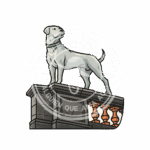 Casa de los Perros sticker