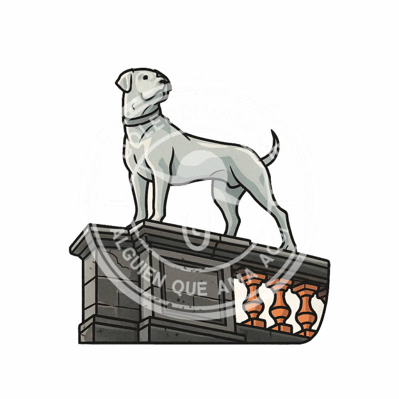 Casa de los Perros sticker